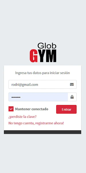 Glob Gym Screenshot 0
