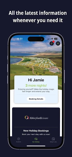 Abbeyford Leisure App Screenshot 2