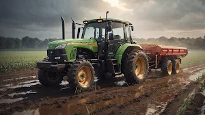 Tractor Driving & Farming Game Screenshot 2