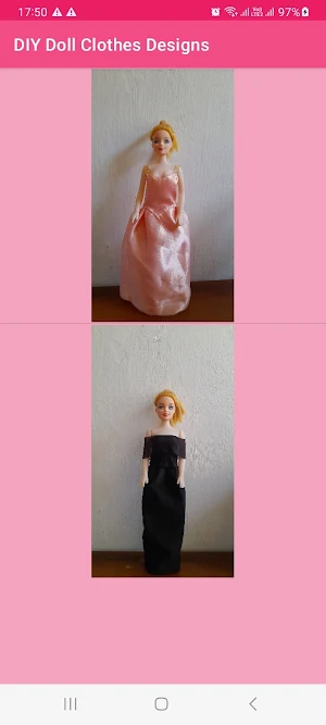 DIY Doll Clothes Designs Screenshot 0