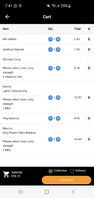 Monty's Curry Screenshot 3