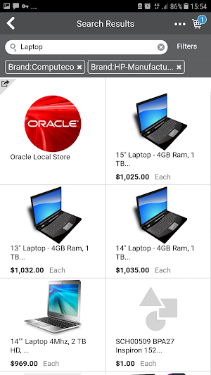 Oracle Fusion Self Service Procurement Mobile Screenshot 3