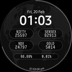 DigiGlobe Face for WearTicker Screenshot 2
