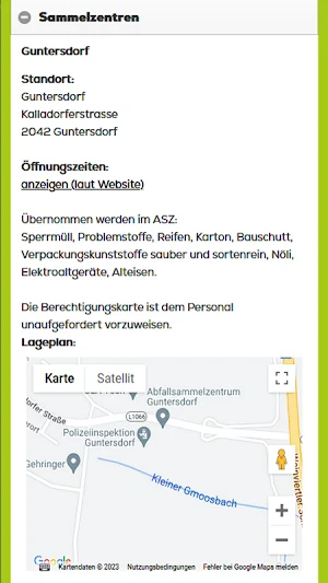 Abfallverband Hollabrunn Screenshot 1