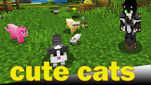 Pet cats for minecraft Screenshot 0