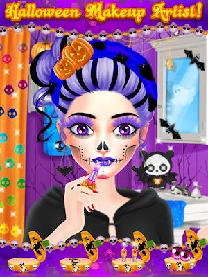 Halloween DressUp & MakeUp Salon: Halloween Games Screenshot 3