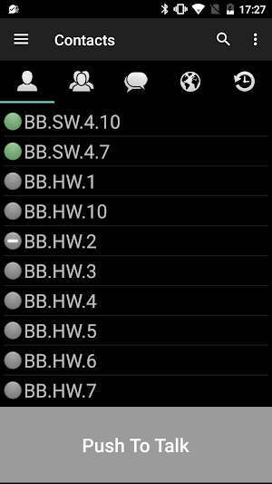 BOS™ PTT Screenshot 1