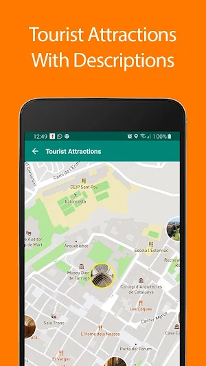 Tarragona Offline Map and Travel Guide Screenshot 0