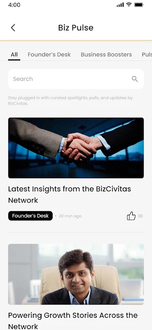 BizCivitas Screenshot 2