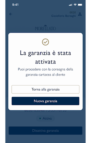 Applicazione Garanzie Screenshot 3