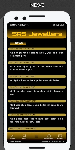 SRS Jewellers Screenshot 1