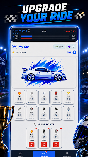 Real Race Tycoon Screenshot 2