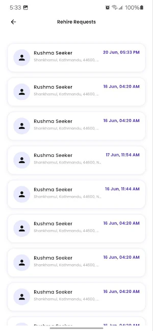 Udoir - Service Provider Screenshot 0