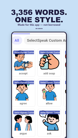 SelectSpeak: AAC Talker Screenshot 2