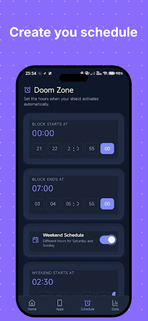 Focus Detox: App Blocker Screenshot 2