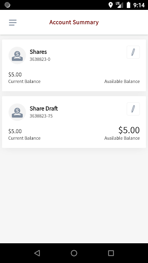 City Credit Union Mobile Banki Screenshot 2