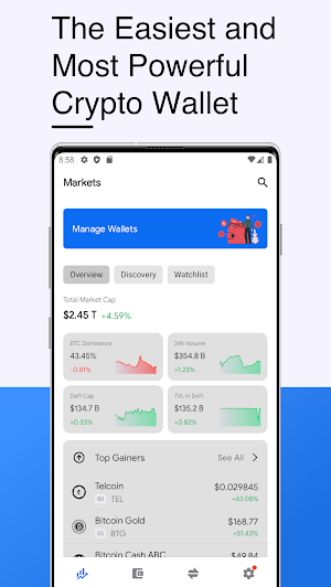 CoinHub - Blockchain Crypto Wallet Screenshot 0