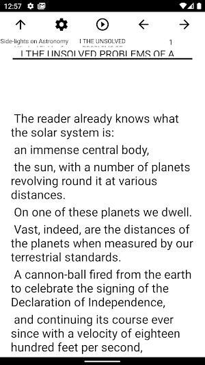 Book, Side-lights on Astronomy Screenshot 1