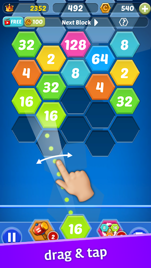 Shoot The Number - 2048 Screenshot 1