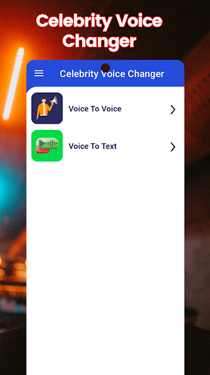 Voice Celebrity Voice Changer Screenshot 3
