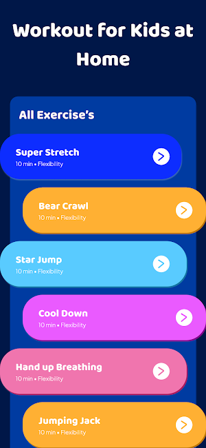 Kids Height Increase Workout Screenshot 3