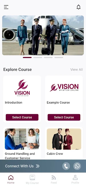 Vision Aviation Online Screenshot 2