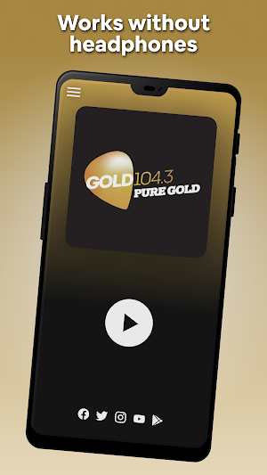 Gold 104.3 Radio Screenshot 3