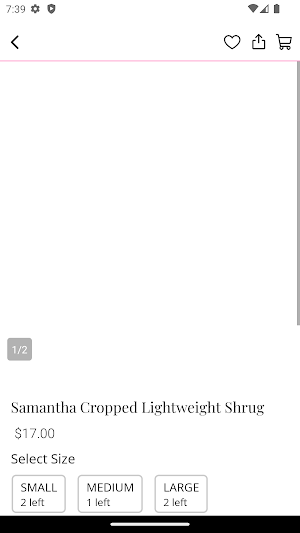 Sashay by Sophia Screenshot 1