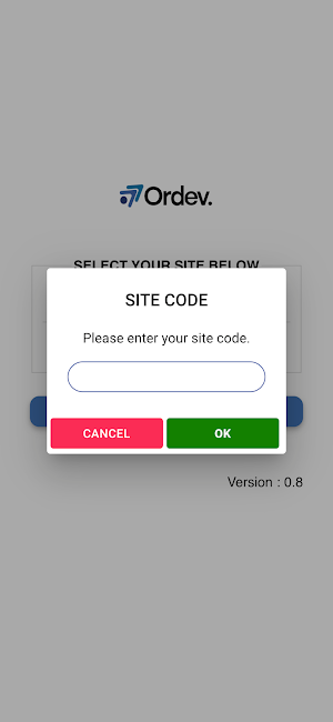 Ordev Merchant App Screenshot 1