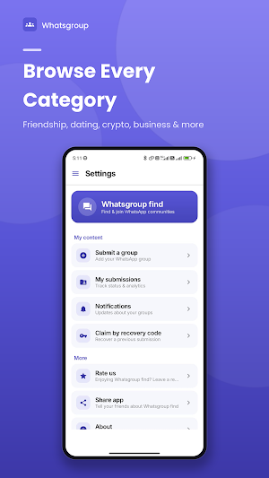 Whatsgroup: Groups & Channels Screenshot 2