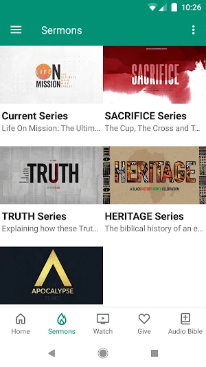 Grandview SDA Church Screenshot 1