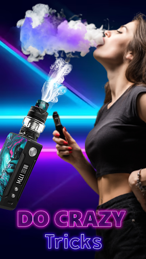 Vape simulator: Smoke Prank Screenshot 1