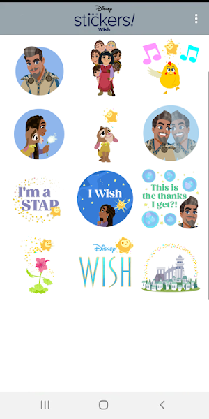 Disney Stickers: Wish Screenshot 2