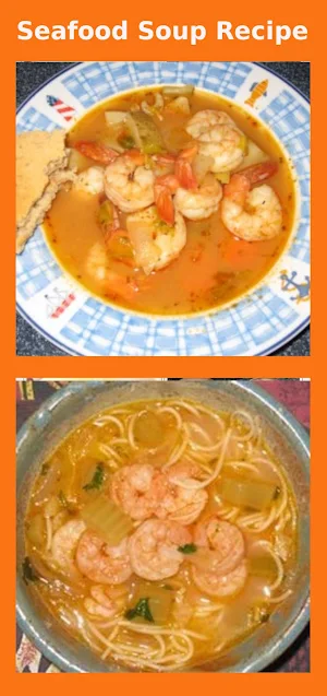Seafood Soup Recipe Screenshot 2
