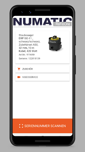 Numatic ReFloOne Screenshot 1