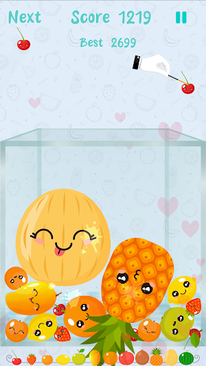 Juicy Fruits: Drop and Merge Screenshot 1