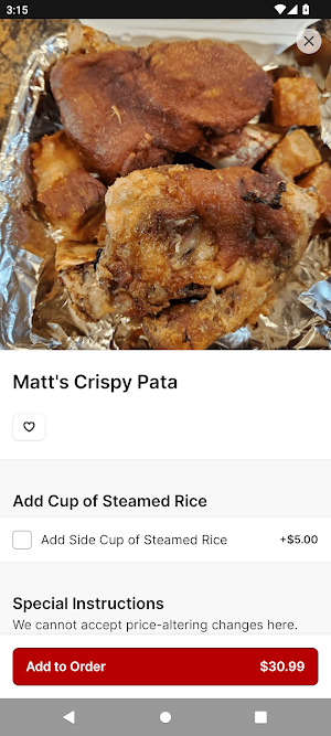 Matthew's Grill Screenshot 3