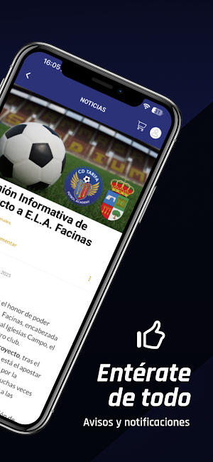 CD Tarifa Fútbol Academy Screenshot 2