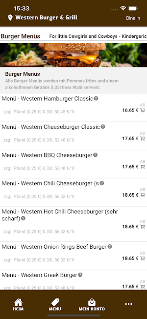 Western Burger and Grill Screenshot 2