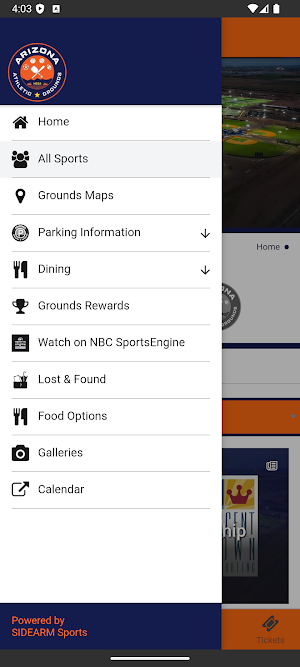 AZ Grounds Screenshot 1