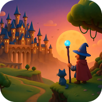 Wizard Land: Games & Puzzles