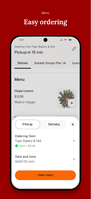 Tiger Bakery & Deli Screenshot 2