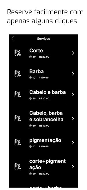 Barbearia Lucas Xavier Screenshot 1