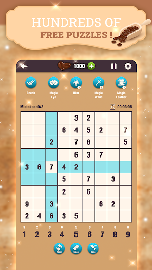 Sudoku Beans: Coffee Cafe Screenshot 2