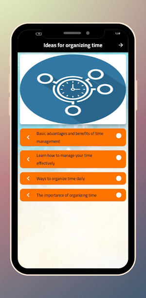 Ideas for organizing time Screenshot 0