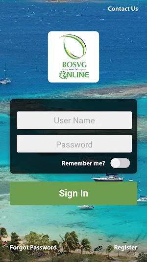 BOSVG iBANK Online Screenshot 0