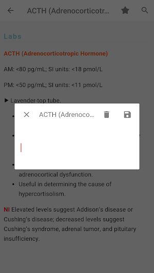 Lab Notes: Nurses' Guide to Lab & Diagnostic Tests Screenshot 2