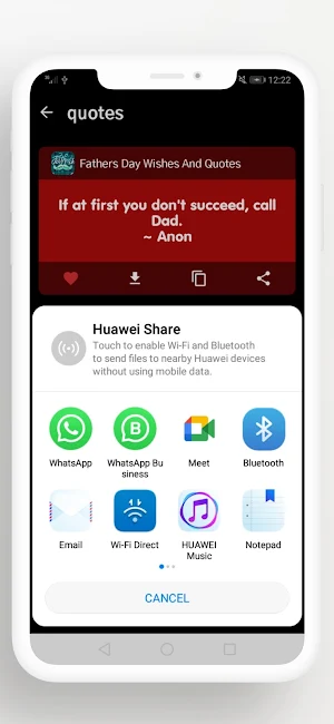 Fathers Day Wishes And Quotes Screenshot 1