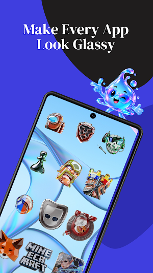 Liquid Glass Icon Pack Screenshot 0