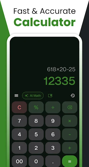 Calculator - Fast and Simple Screenshot 1